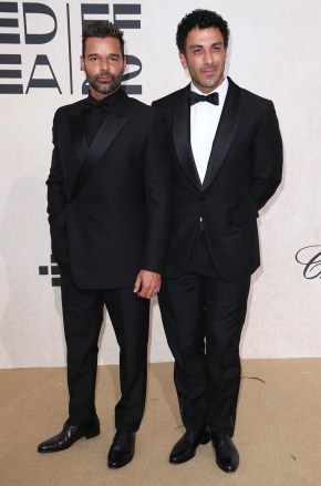 Ricky Martin and husband Jwan Yosef 28th Annual amfAR Gala, Arrivals, 75th Cannes Film Festival, France - May 26, 2022